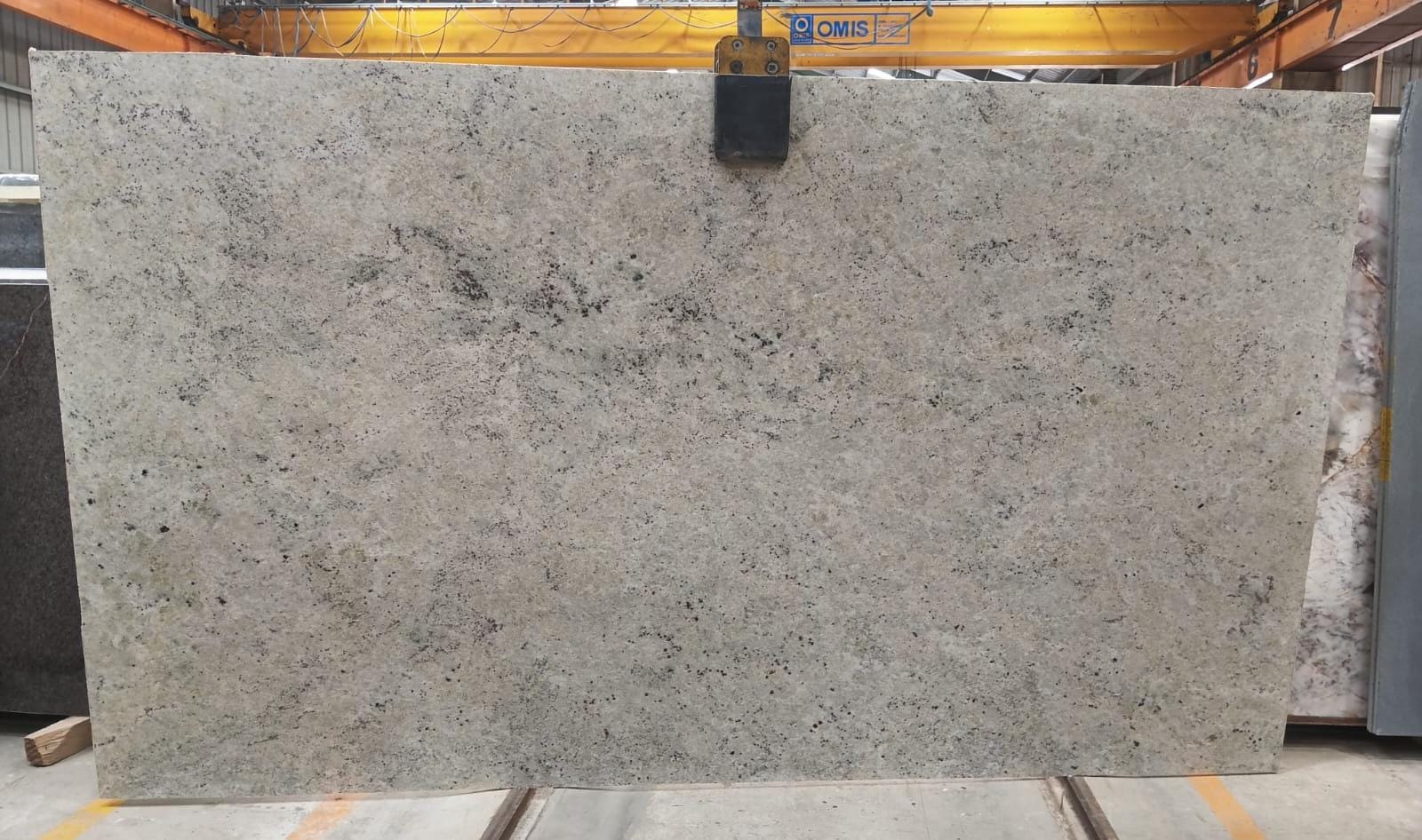 Granite slab yard with premium stone inventory